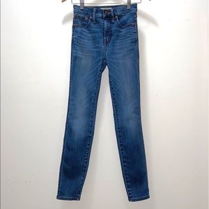 Madewell 10” High Rise Skinny jeans size 24